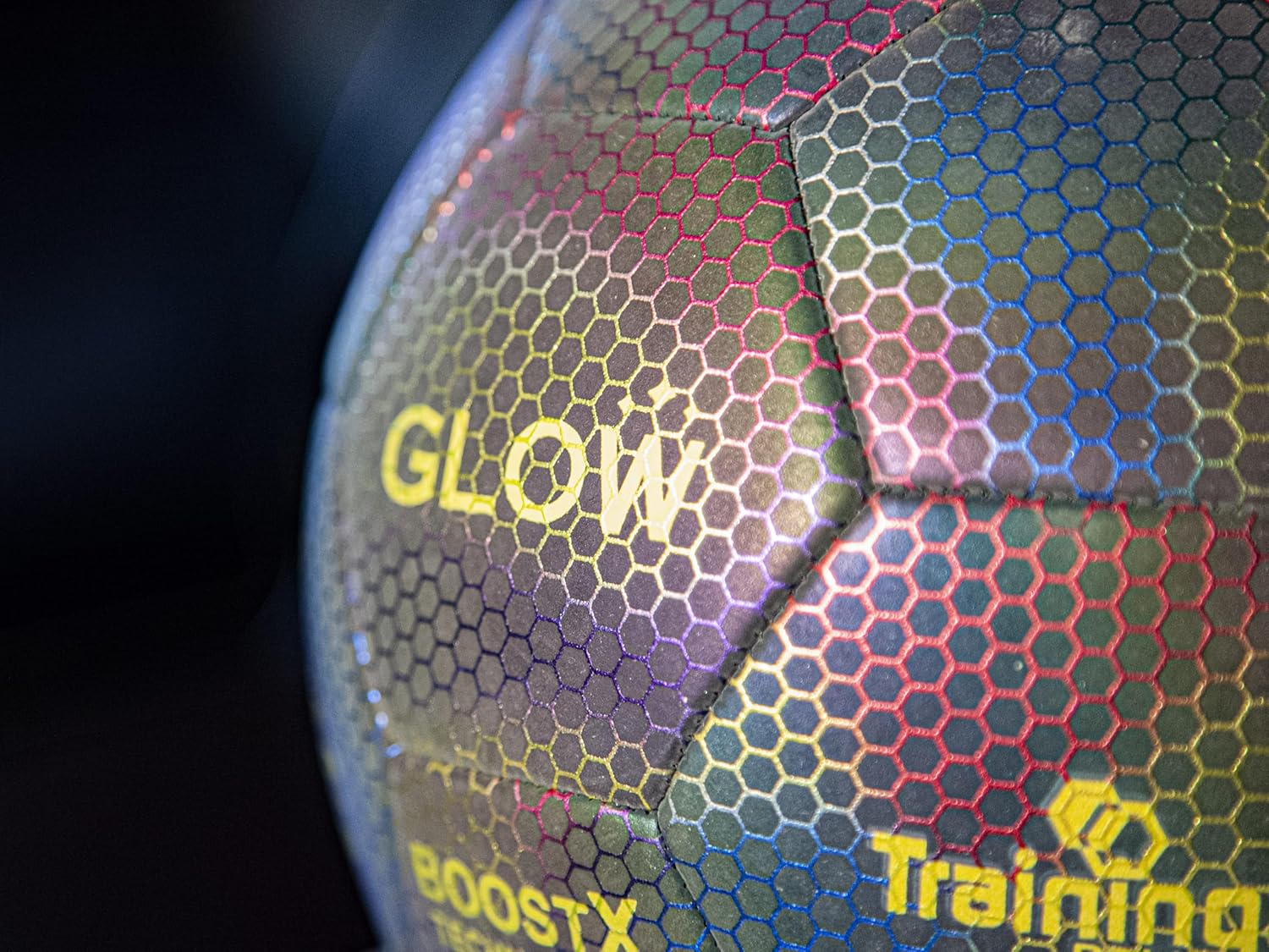 KASIAN Balón de Fútbol Reflectante Glow Luminoso